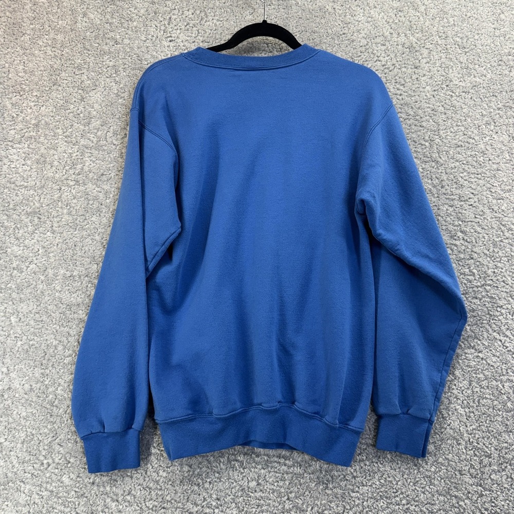Boise State Broncos Sweatshirt Mens Small NCAA Football Crewneck Port & Company - Picture 2 of 5